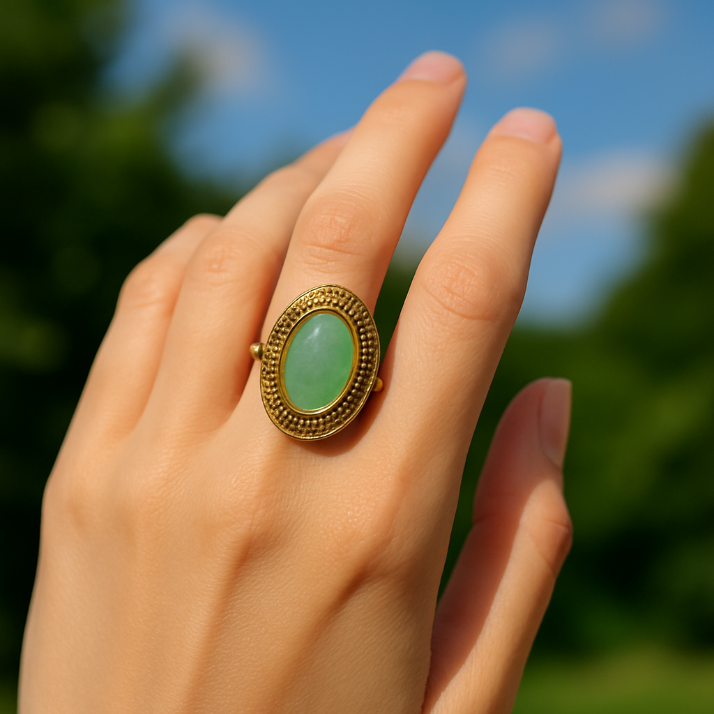 Bague Nysa Verde