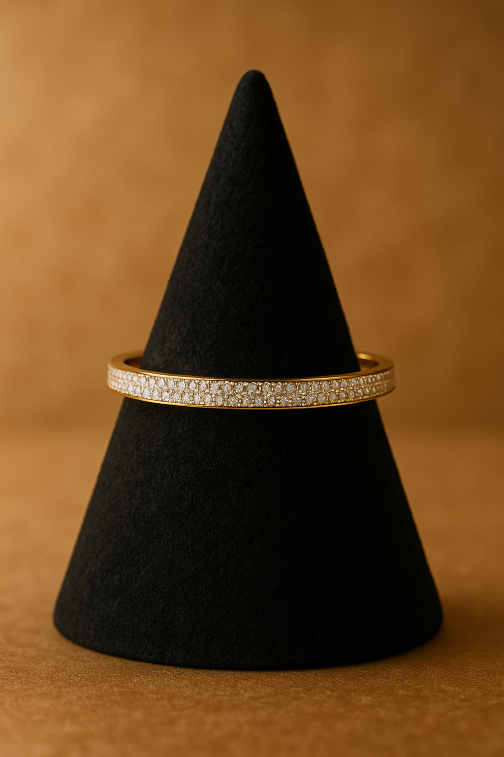 Bracelet Doré Strass