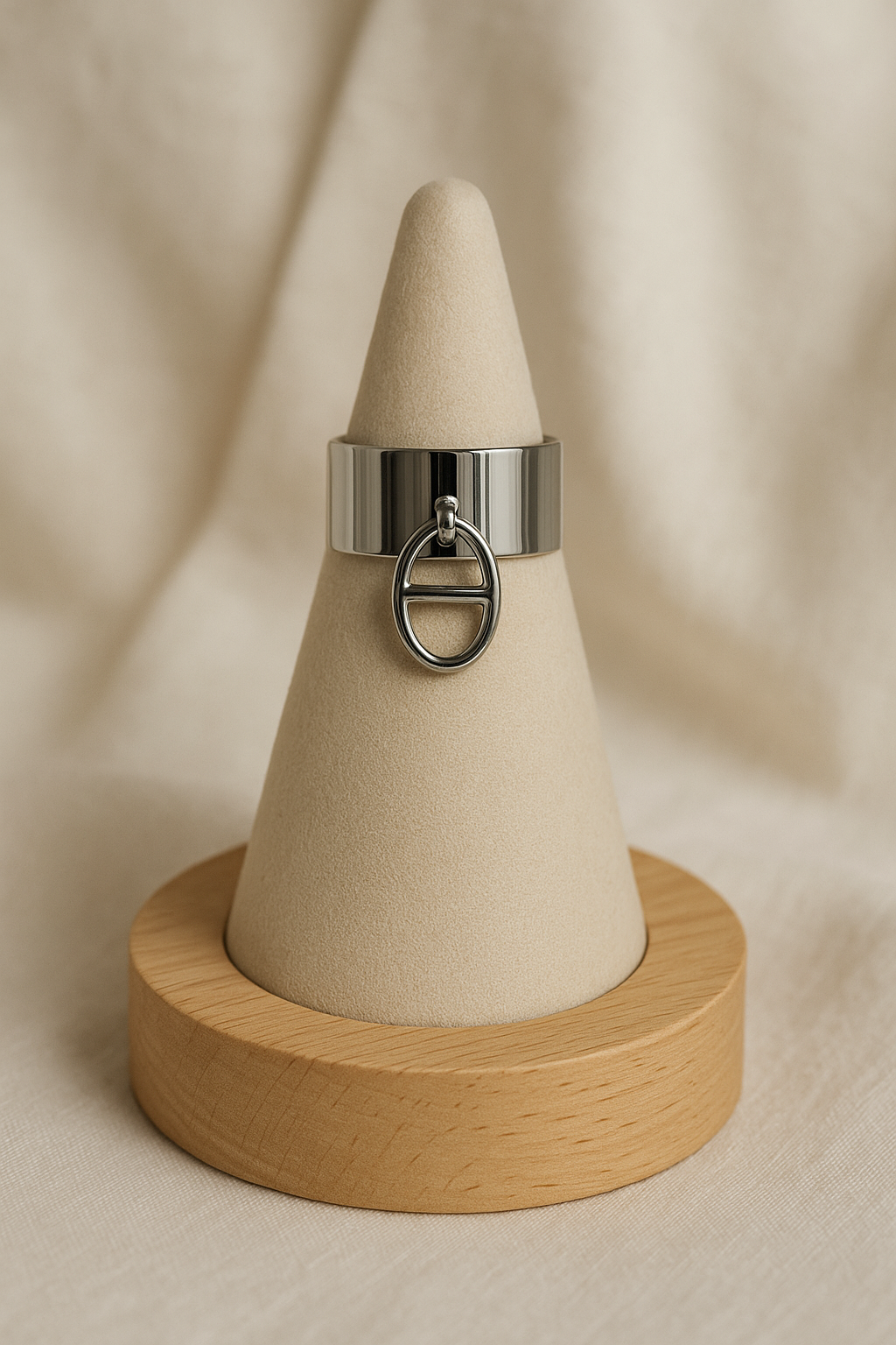 Bague breloque Deva argenté