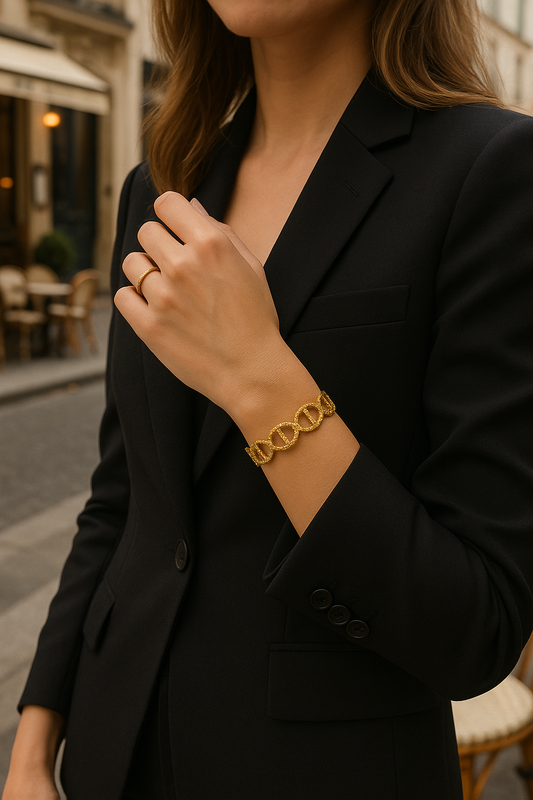 Bracelet manchette Deva