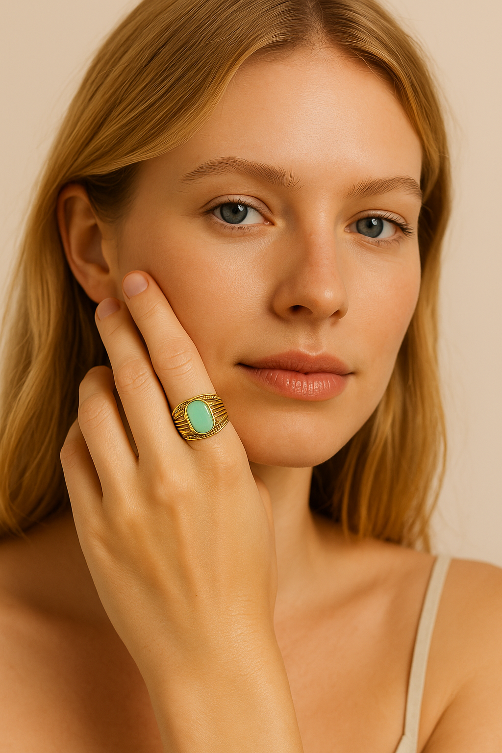 Bague Aténa Green