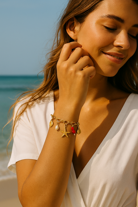 Bracelet breloques Marina
