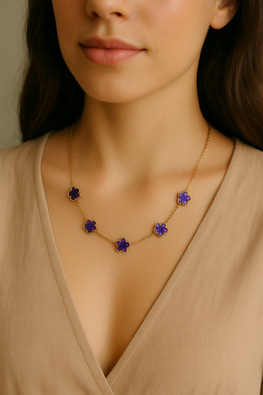 Collier Nina Violet