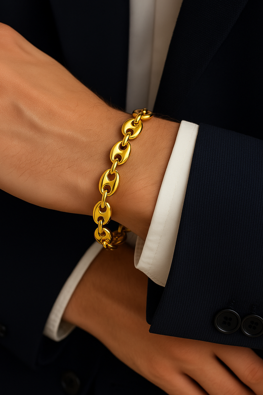 Bracelet Homme Arkana doré
