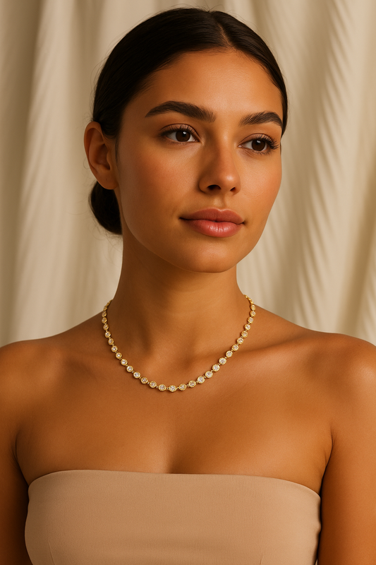 Collier Élyssa doré