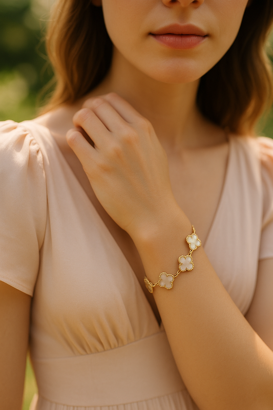 Bracelet Florea blanc