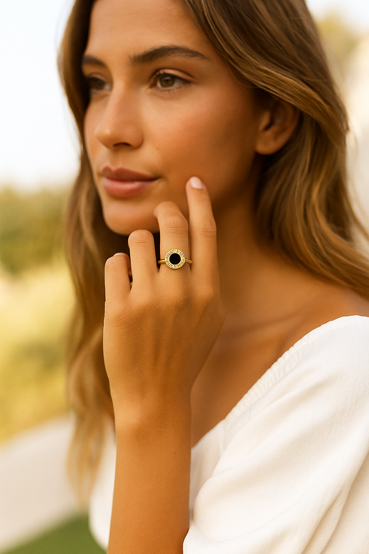Bague Océ noire