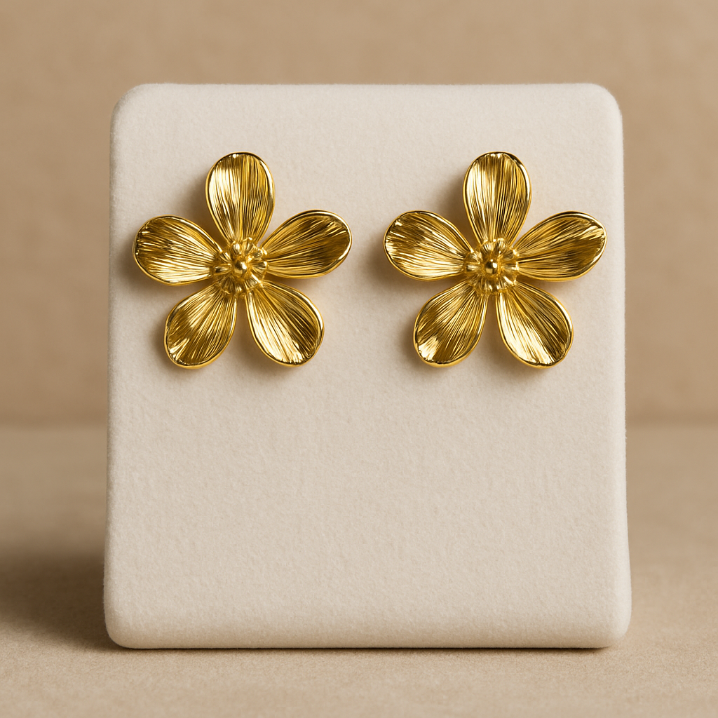 Boucle d’oreille  Flora
