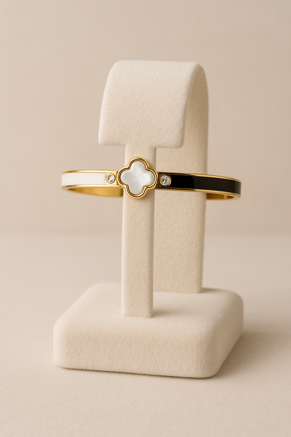 Bracelet Fleur bicolore
