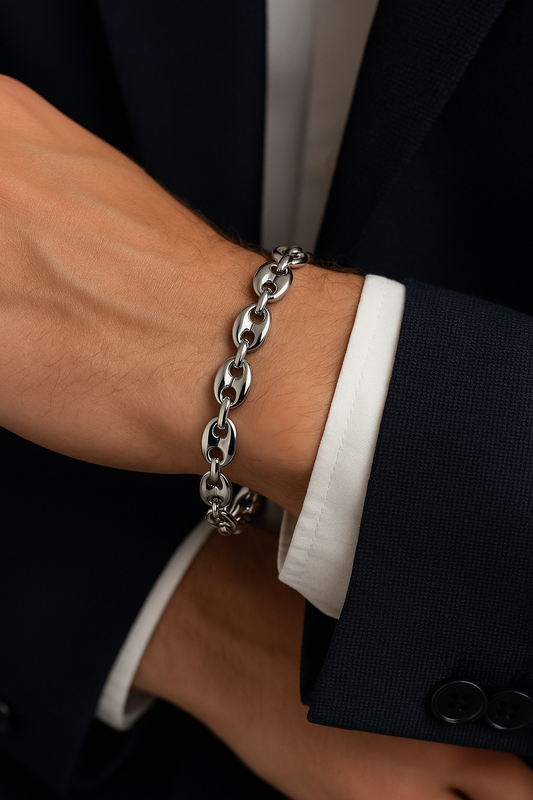 Bracelet Homme Arkana argenté