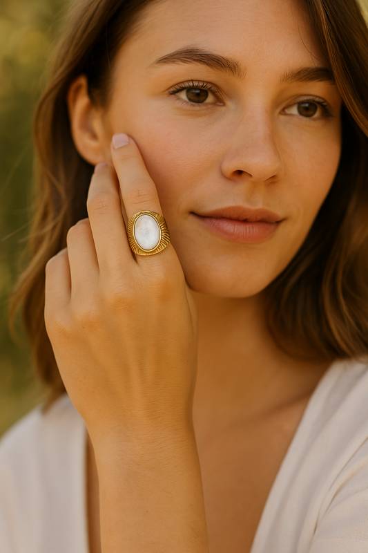 Bague Dayneris Blanche