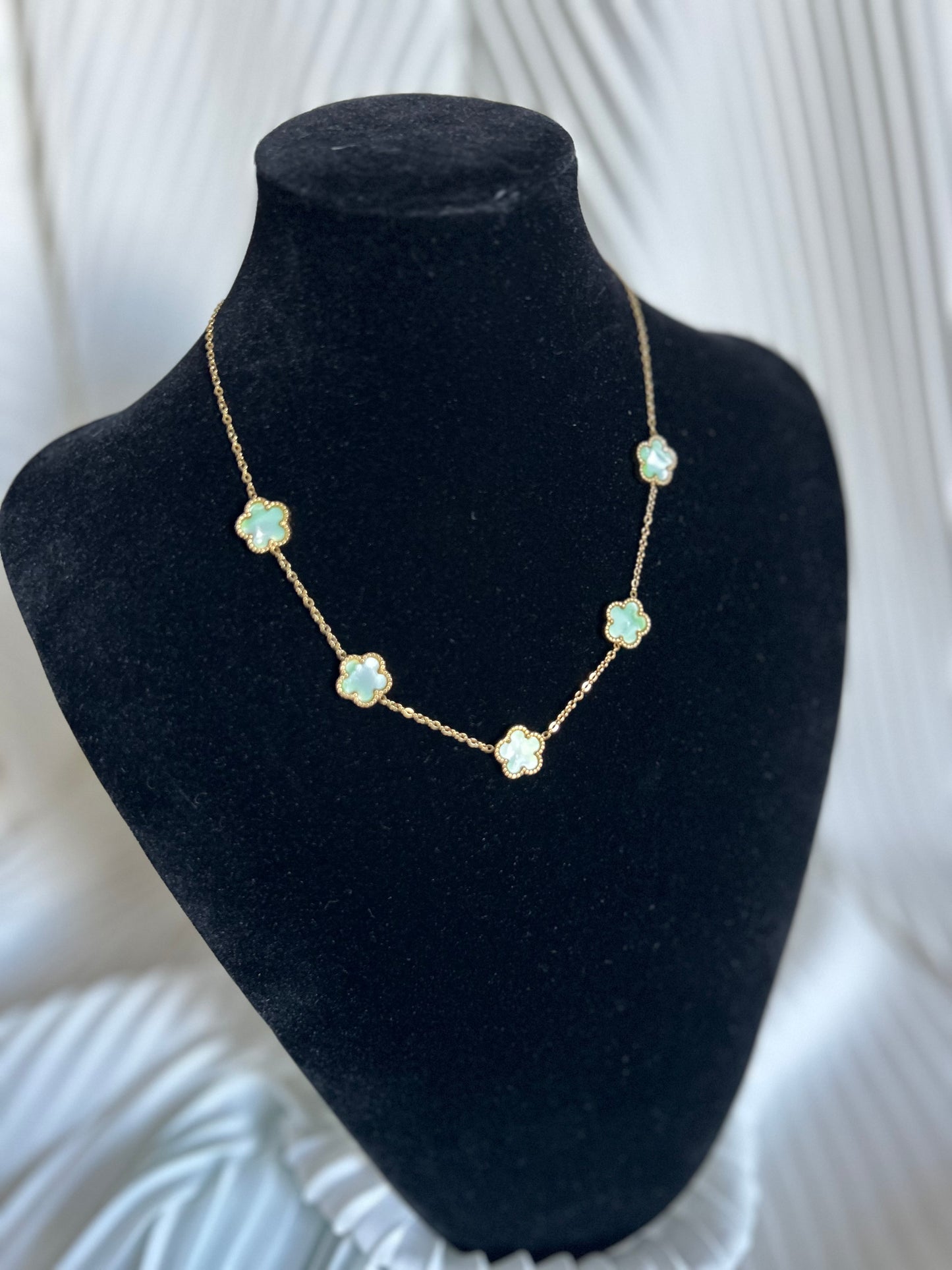 Collier Nina vert