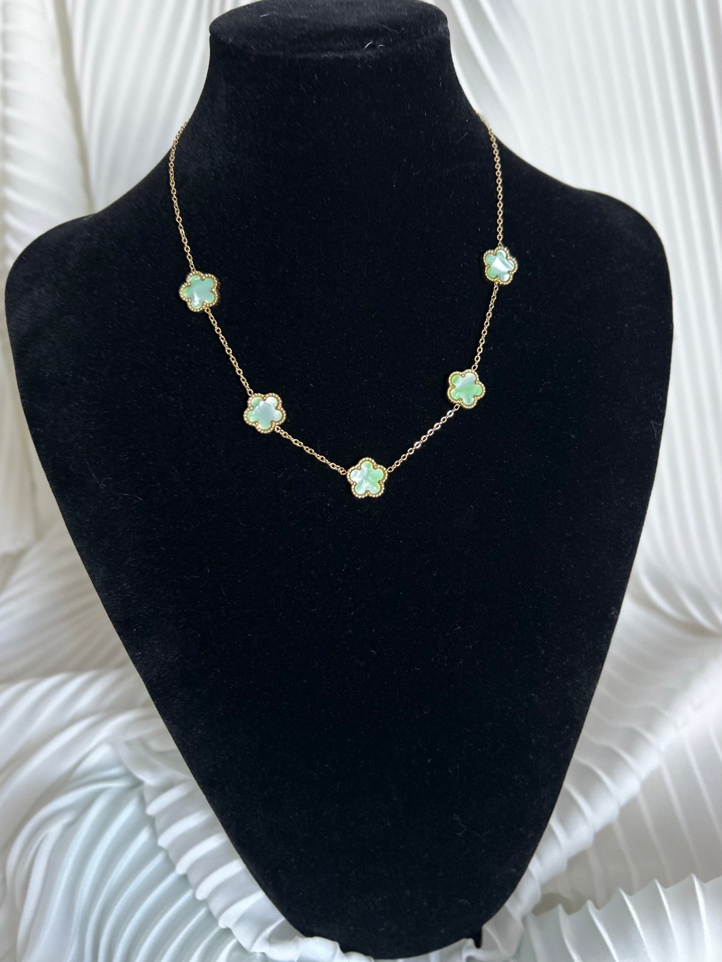 Collier Nina vert