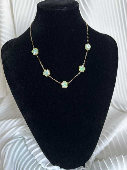 Collier Nina vert