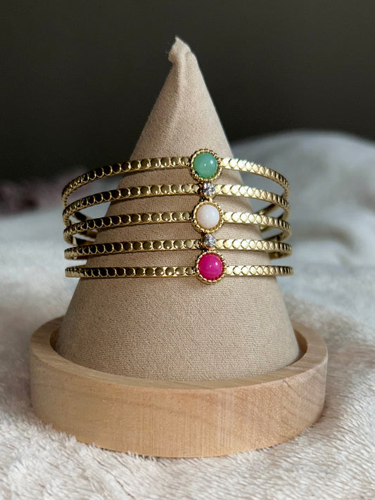 Bracelet manchette Clara