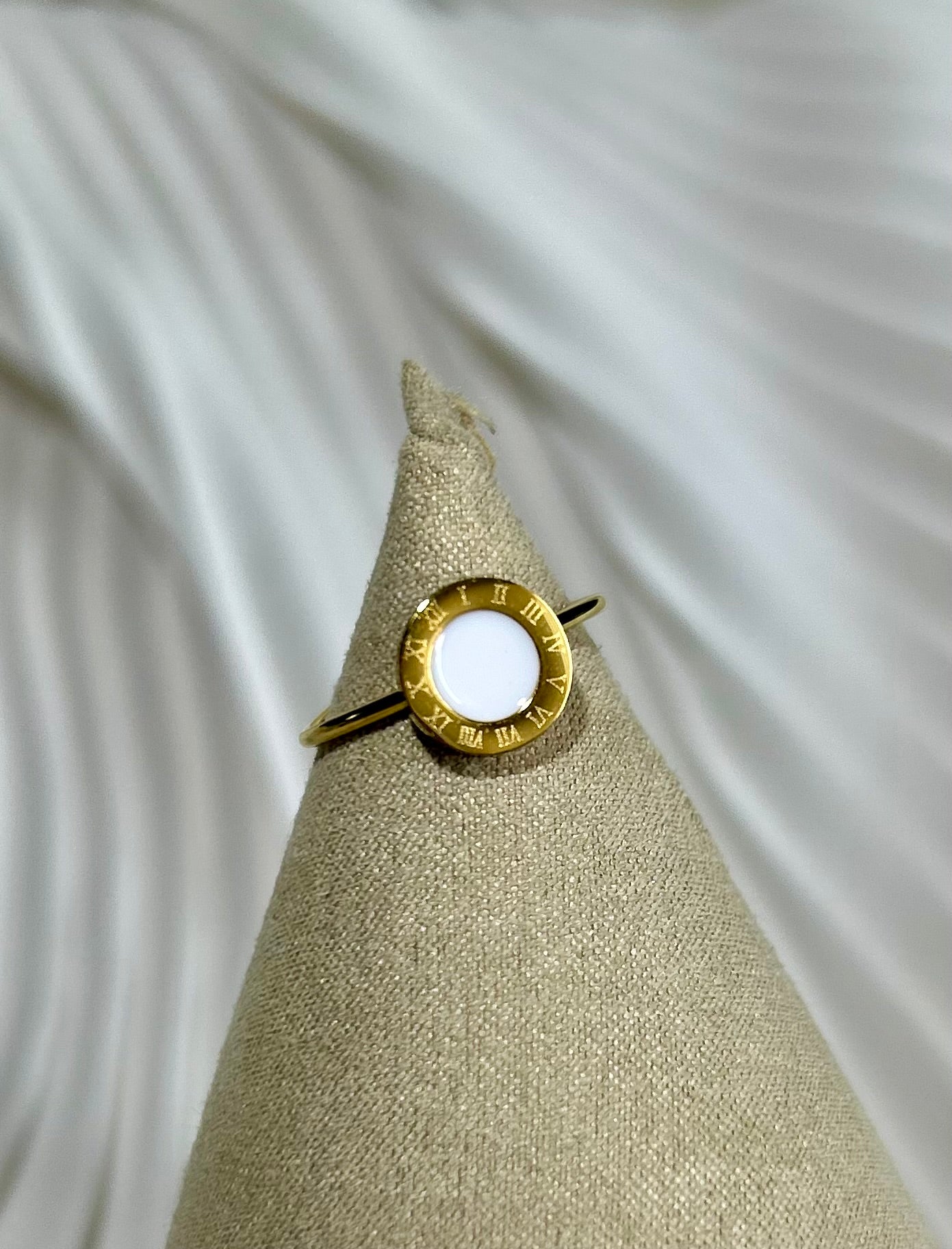 Bague Océ blanche