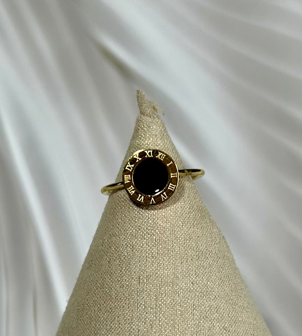 Bague Océ noire