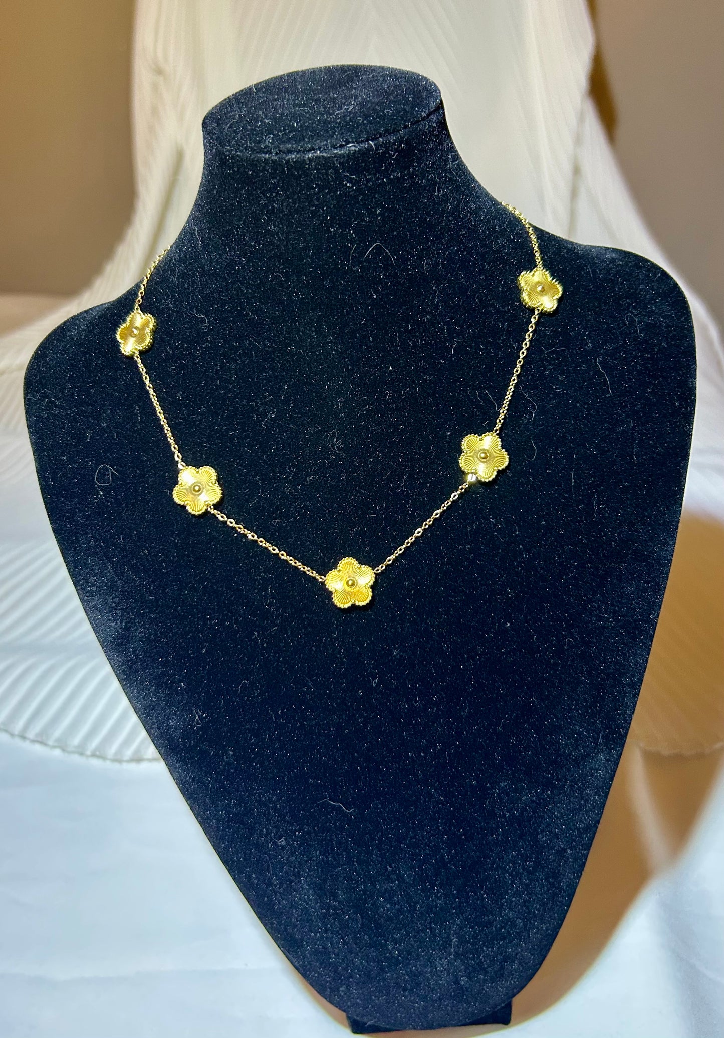 Collier Florea Doré