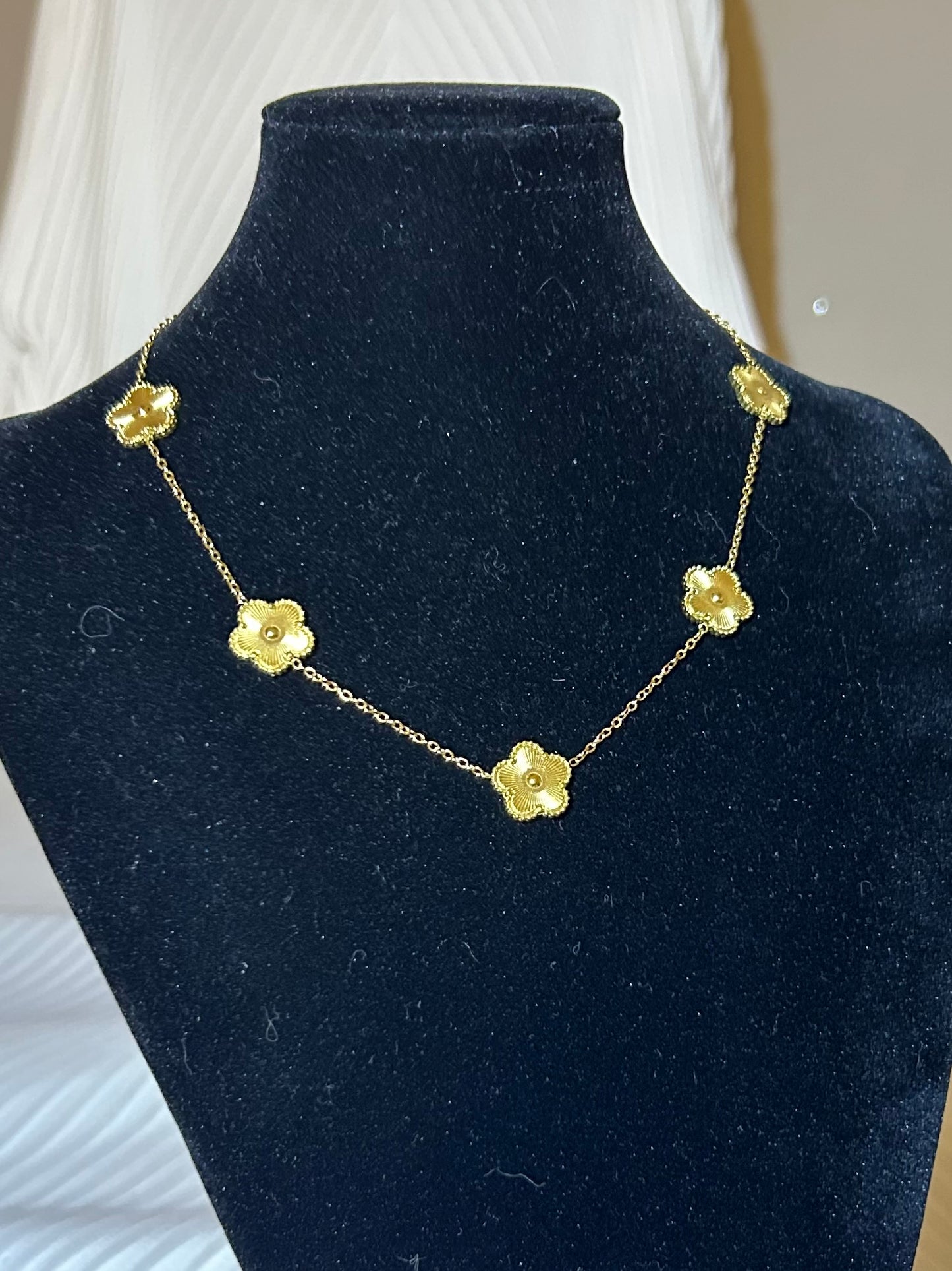 Collier Florea Doré