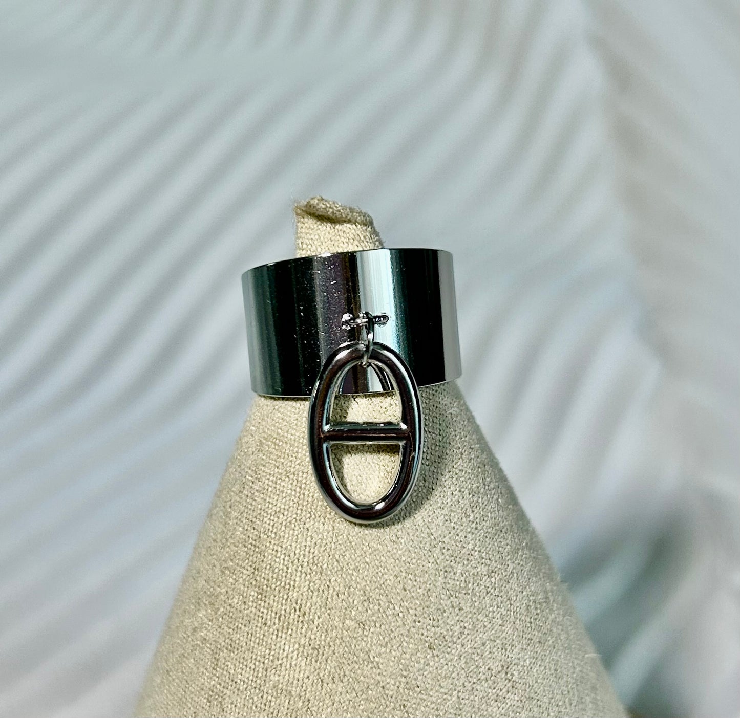 Bague breloque Deva argenté