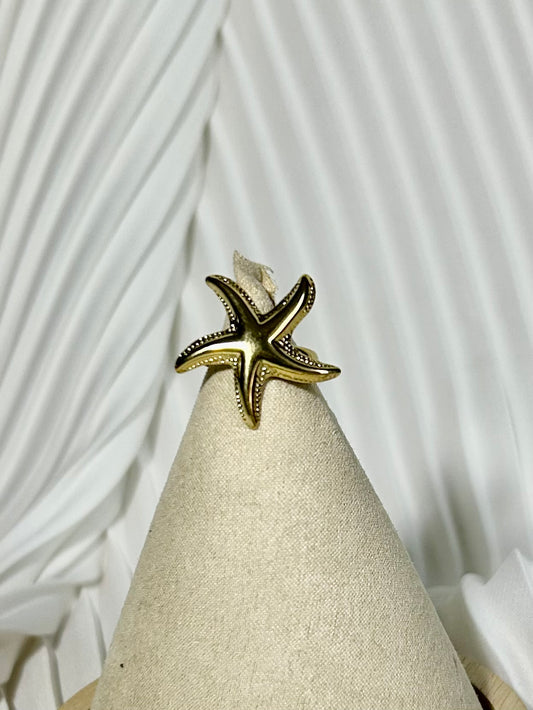 Bague étoile de mer
