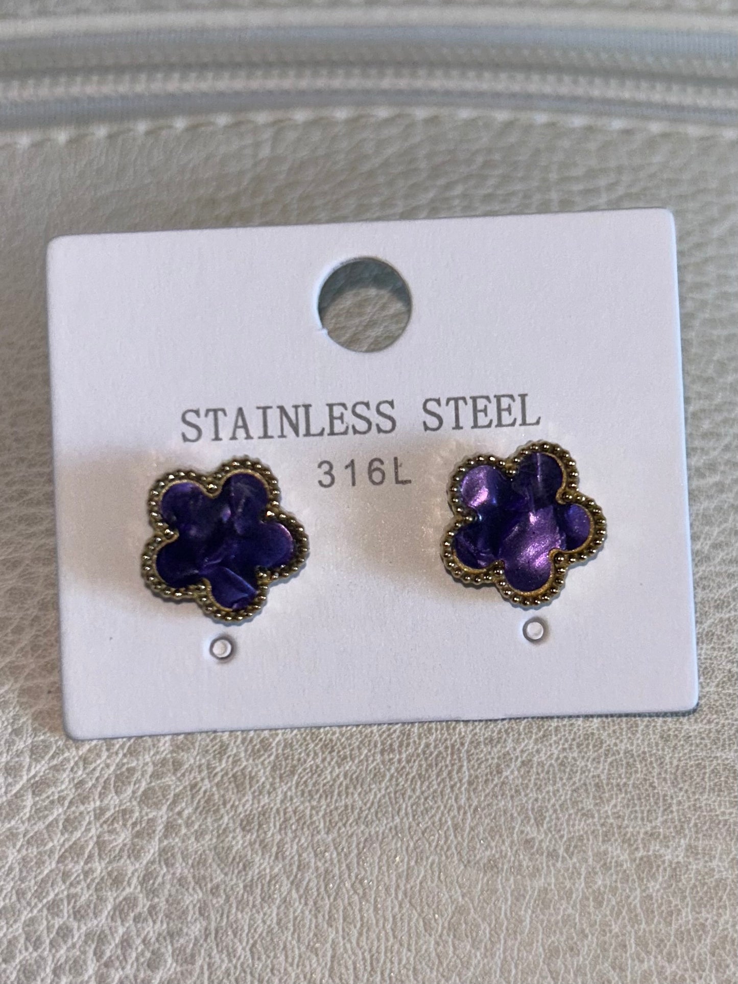 Boucles d’oreilles Nina Violet