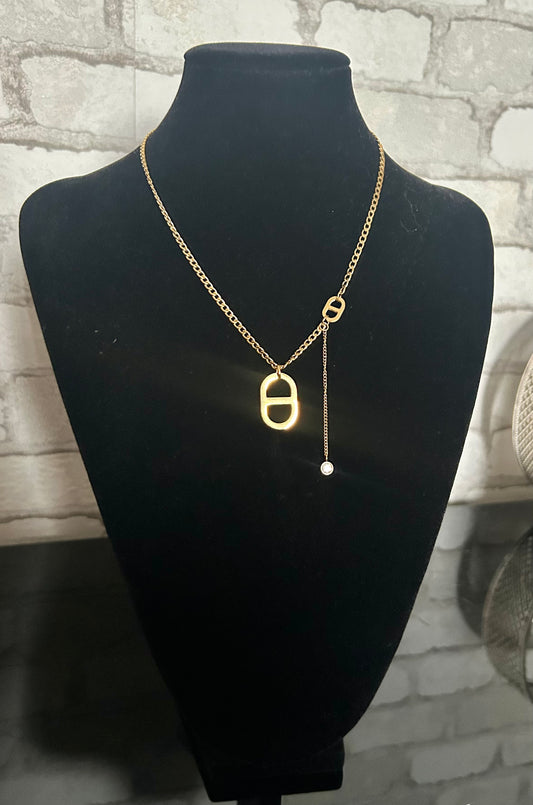 Collier Deva doré